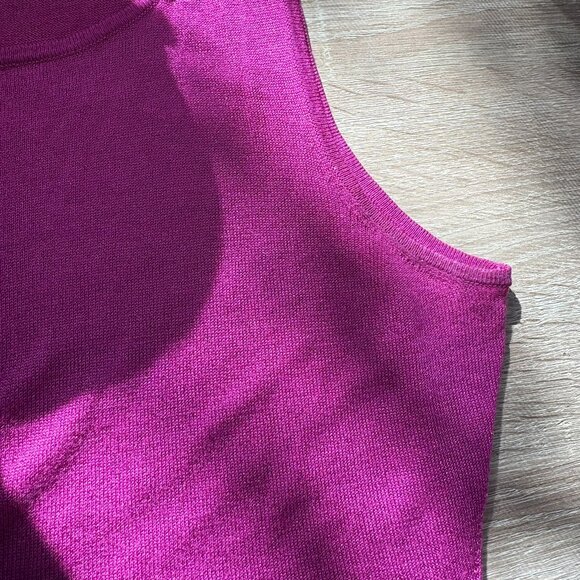 Asta Resort Natalia Maxi Dress Fuchsia Pink Sequin Sparkle Large - Picture 13 of 14